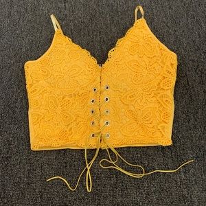 Corset tank top